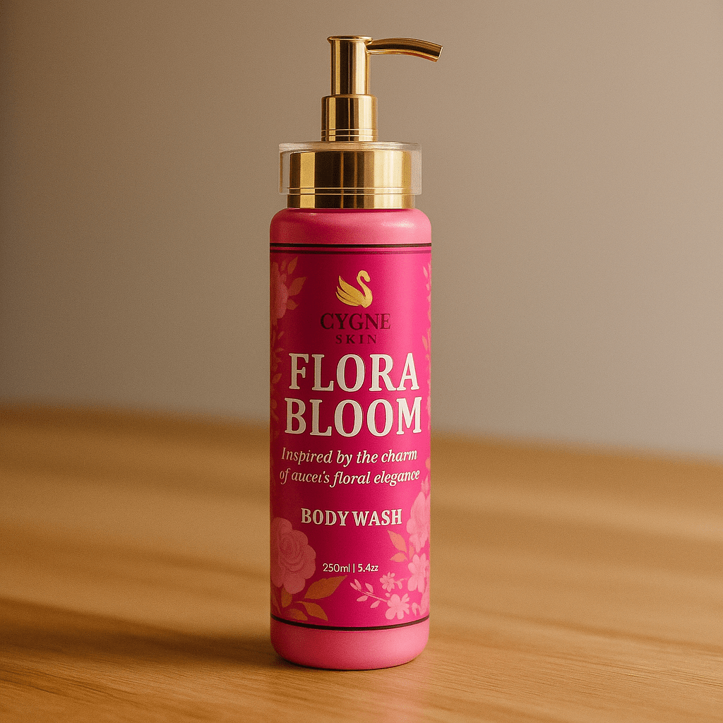 “Cygne Skin Flora Bloom Body Wash – luxury floral body wash in Pakistan inspired by Gucci elegance.”

“Buy Flora Bloom Body Wash by Cygne Skin – premium scented shower gel for silky, fresh & fragrant skin.”